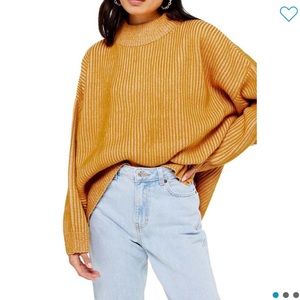 Mock neck sweater